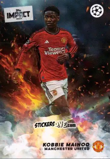Sticker Kobbie Mainoo  - Uefa Club Competitions Impact 2023-2024 n. 41 - Topps