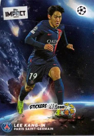 Cromo Lee Kang-in  - Uefa Club Competitions Impact 2023-2024 n. 47 - Topps