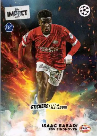 Cromo Isaac Babadi  - Uefa Club Competitions Impact 2023-2024 n. 52 - Topps