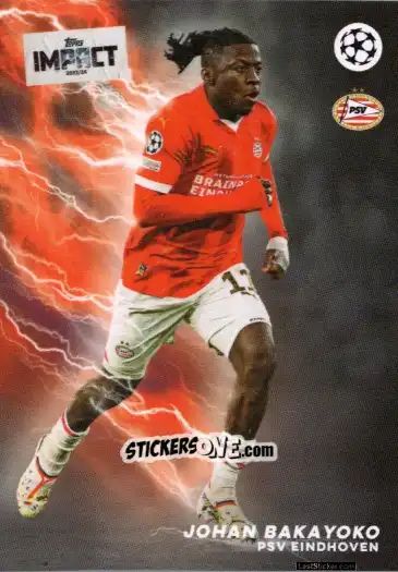 Cromo Johan Bakayoko  - Uefa Club Competitions Impact 2023-2024 n. 53 - Topps