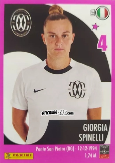 Sticker Giorgia Spinelli - Calciatrici 2024-2025 n. 13 - Panini