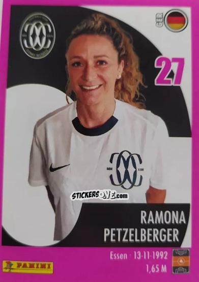 Sticker Ramona Petzelberger - Calciatrici 2024-2025 n. 21 - Panini