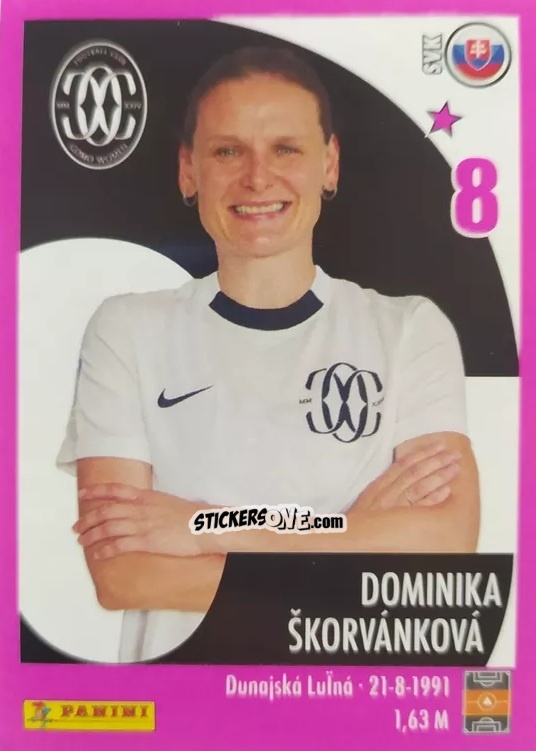 Sticker Dominika Skorvankova - Calciatrici 2024-2025 n. 25 - Panini