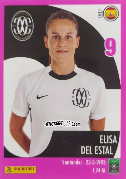 Sticker Elisa Del Estal - Calciatrici 2024-2025 n. 28 - Panini