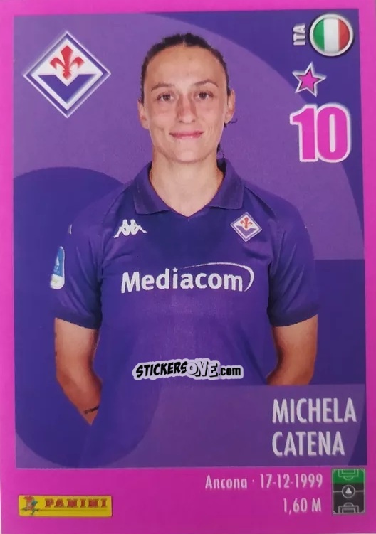 Figurina Michela Catena - Calciatrici 2024-2025 n. 53 - Panini