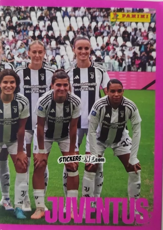 Cromo Squadra Juventus - Calciatrici 2024-2025 n. 102 - Panini