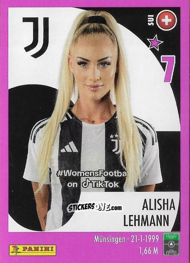 Cromo Alisha Lehmann - Calciatrici 2024-2025 n. 103 - Panini