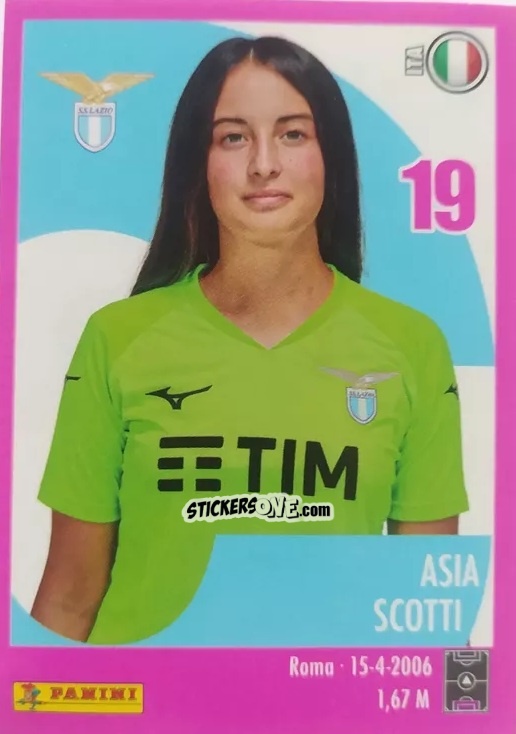 Sticker Asia Scotti - Calciatrici 2024-2025 n. 113 - Panini