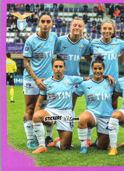 Cromo Squadra Lazio - Calciatrici 2024-2025 n. 127 - Panini