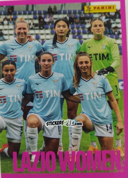 Cromo Squadra Lazio - Calciatrici 2024-2025 n. 128 - Panini