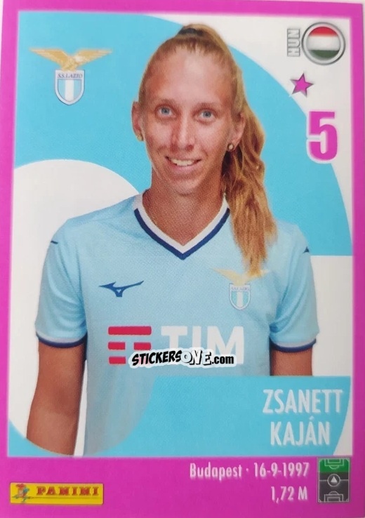 Sticker Zsanett Kajan - Calciatrici 2024-2025 n. 130 - Panini