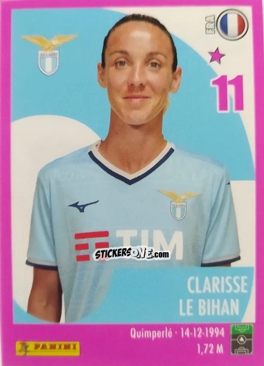 Sticker Clarisse Le Bihan - Calciatrici 2024-2025 n. 132 - Panini