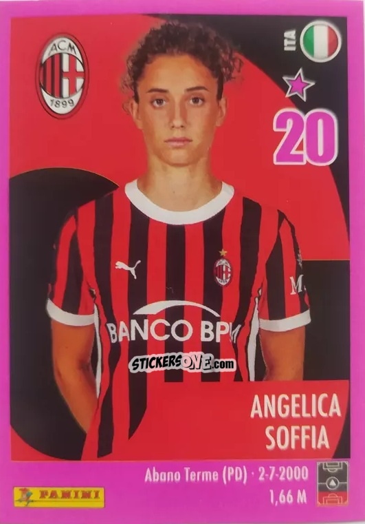 Cromo Angelica Soffia - Calciatrici 2024-2025 n. 145 - Panini