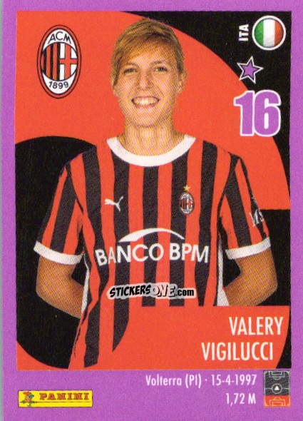 Cromo Valery Vigilucci - Calciatrici 2024-2025 n. 147 - Panini