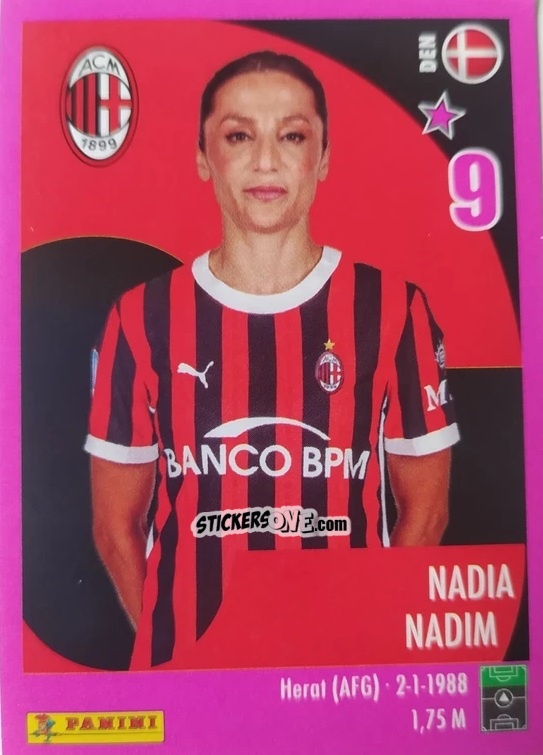 Cromo Nadia Nadin - Calciatrici 2024-2025 n. 155 - Panini