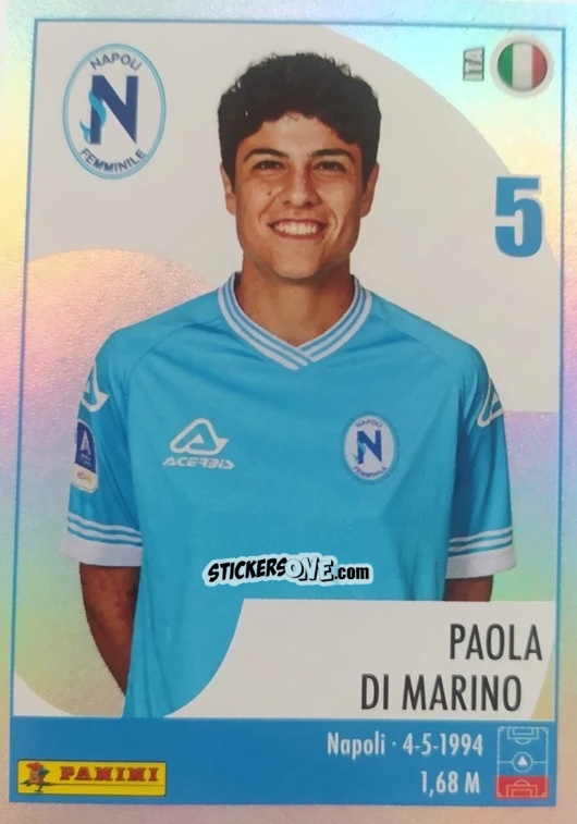 Sticker Paola Di Marino (Capitano) - Calciatrici 2024-2025 n. 162 - Panini