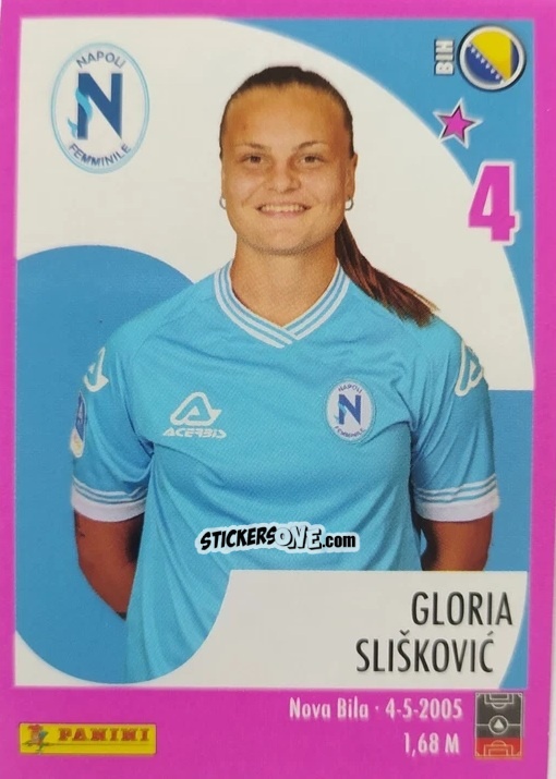 Sticker Gloria Sliskovic - Calciatrici 2024-2025 n. 172 - Panini