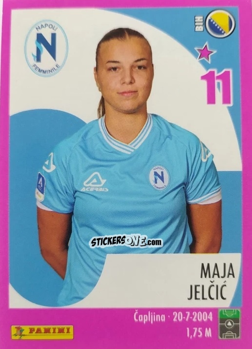 Cromo Maja Jelcic - Calciatrici 2024-2025 n. 182 - Panini