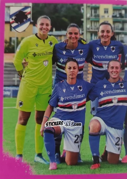 Cromo Squadra Sampdoria - Calciatrici 2024-2025 n. 231 - Panini