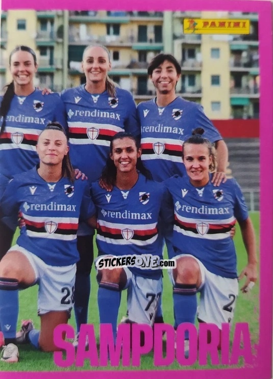Cromo Squadra Sampdoria - Calciatrici 2024-2025 n. 232 - Panini