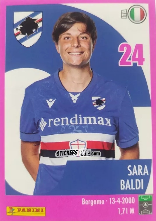 Cromo Sara Baldi - Calciatrici 2024-2025 n. 236 - Panini