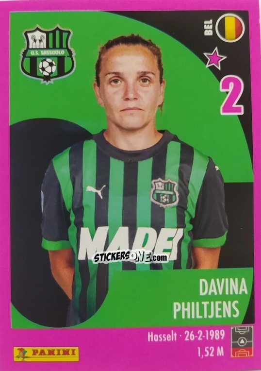 Sticker Davina Philtjens - Calciatrici 2024-2025 n. 246 - Panini