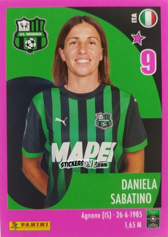 Sticker Daniela Sabatino - Calciatrici 2024-2025 n. 264 - Panini