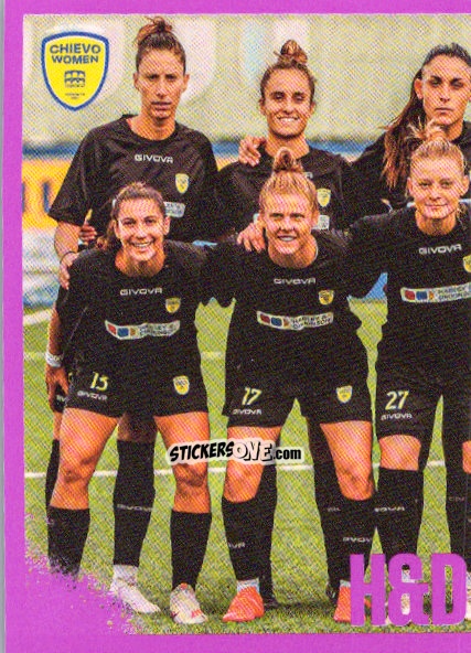 Sticker Squadra Chievo Women - Calciatrici 2024-2025 n. 273 - Panini