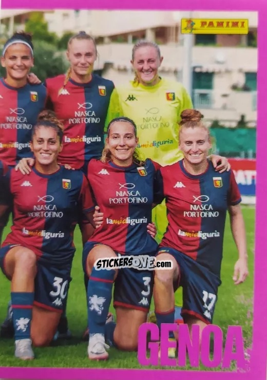 Cromo Squadra Genoa - Calciatrici 2024-2025 n. 278 - Panini
