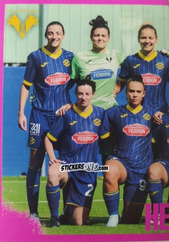 Cromo Squadra Hellas Verona W - Calciatrici 2024-2025 n. 279 - Panini