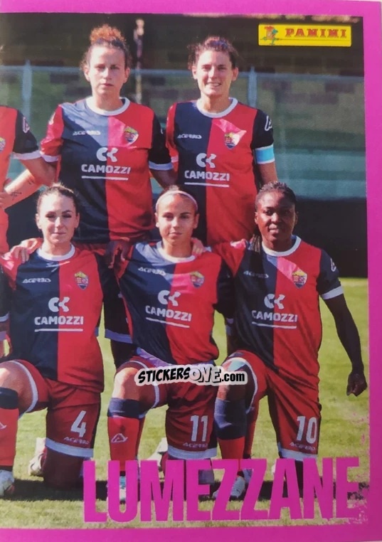 Cromo Squadra Lumezzane - Calciatrici 2024-2025 n. 282 - Panini