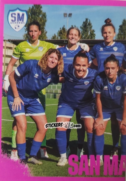 Cromo Squadra San Marino Academy - Calciatrici 2024-2025 n. 291 - Panini