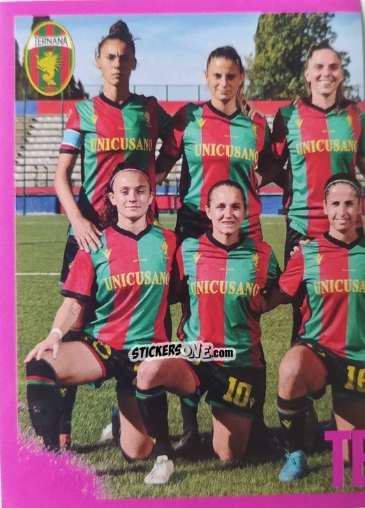 Cromo Squadra Ternana Woman - Calciatrici 2024-2025 n. 293 - Panini