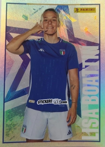 Cromo Lisa Boattin (Juventus) - Calciatrici 2024-2025 n. 301 - Panini