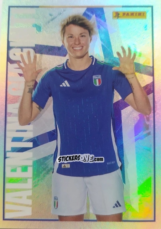 Sticker Valentina Giacinti (Roma) - Calciatrici 2024-2025 n. 316 - Panini
