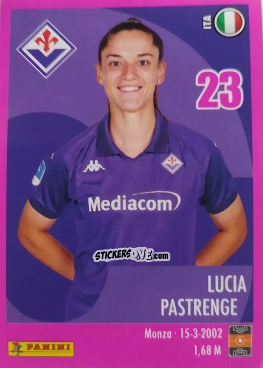 Sticker Lucia Pastrenge - Calciatrici 2024-2025 n. 46 - Panini