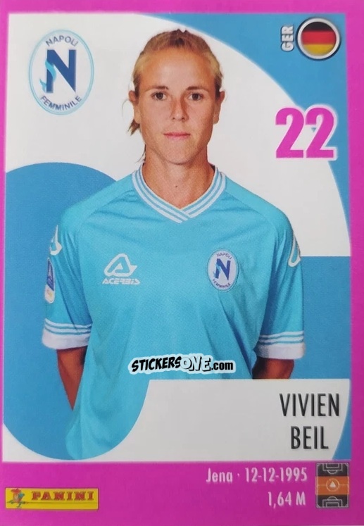 Sticker Vivien Beil - Calciatrici 2024-2025 n. 173 - Panini