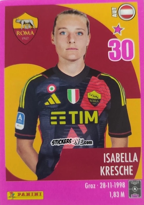 Figurina Isabella Kresche - Calciatrici 2024-2025 n. 191 - Panini