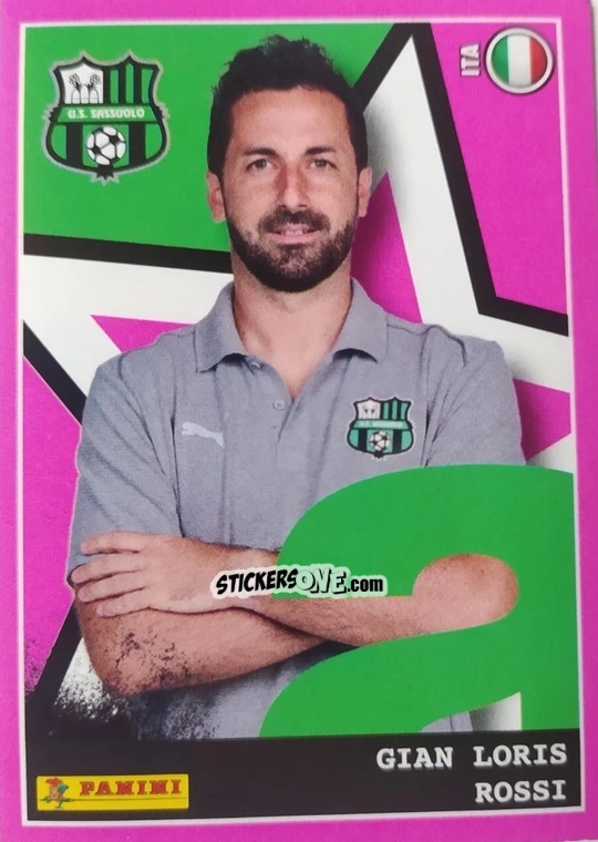 Figurina Gian Loris Rossi (Allenatore Sassuolo)