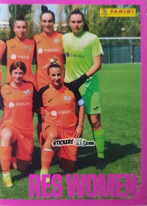 Sticker Squadra Res Women - Calciatrici 2024-2025 n. 290 - Panini