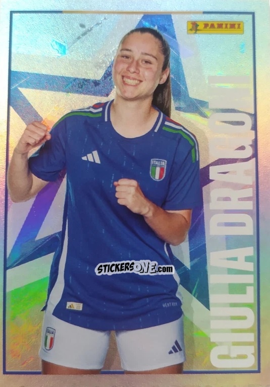 Sticker Giulia Dragoni (Roma) - Calciatrici 2024-2025 n. 311 - Panini