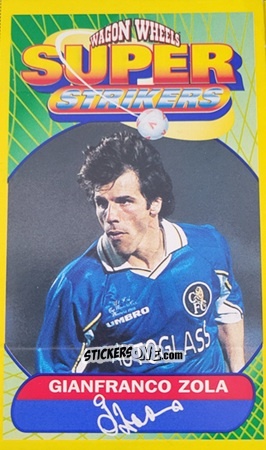 Figurina Gianfranco Zola - Super Strikers 1998
 n. 1 - Wagon Wheels