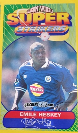 Figurina Emile Heskey - Super Strikers 1998
 n. 8 - Wagon Wheels
