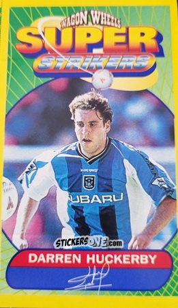Cromo Darren Huckerby - Super Strikers 1998
 n. 10 - Wagon Wheels