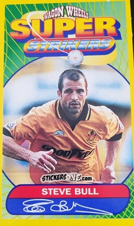 Sticker Steve Bull - Super Strikers 1998
 n. 7 - Wagon Wheels