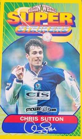 Figurina Chris Sutton - Super Strikers 1998
 n. 12 - Wagon Wheels