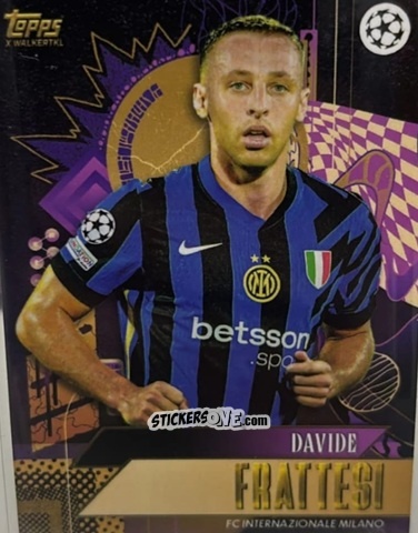 Cromo Davide Frattesi - Gold UEFA Club Competitions 2024-2025
 n. 10 - Topps
