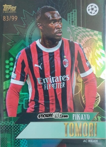 Sticker Fikayo Tomori - Gold UEFA Club Competitions 2024-2025
 n. 19 - Topps