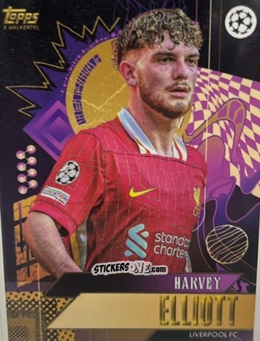 Cromo Harvey Elliott - Gold UEFA Club Competitions 2024-2025
 n. 24 - Topps