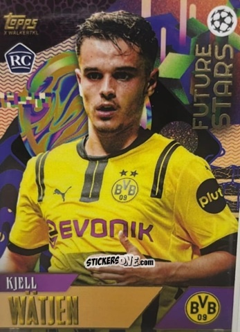 Cromo Kjell Wätjen - Gold UEFA Club Competitions 2024-2025
 n. 72 - Topps